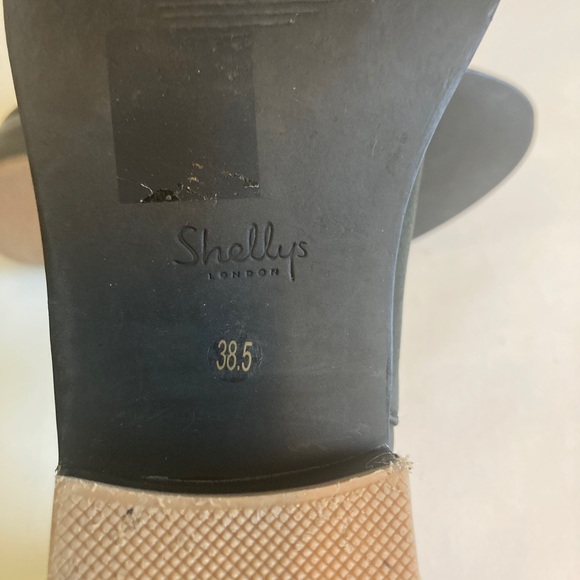 Shellys London Navy Leather Chelsea Boots size 8 - Picture 8 of 10